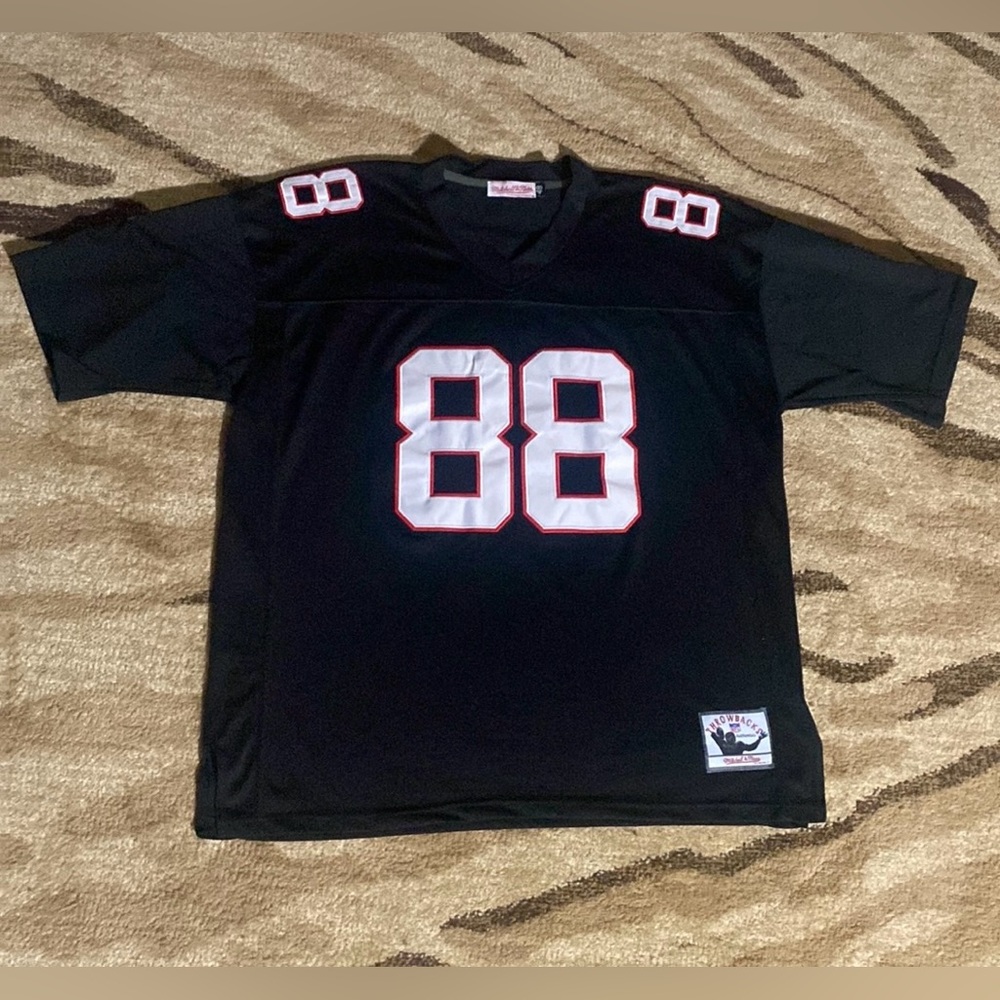 Atlanta Falcons Tony Gonzales Mitchell & Ness Authentics Throwbacks Jersey Sz 48
